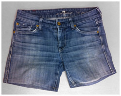 Denim Shorts alterations